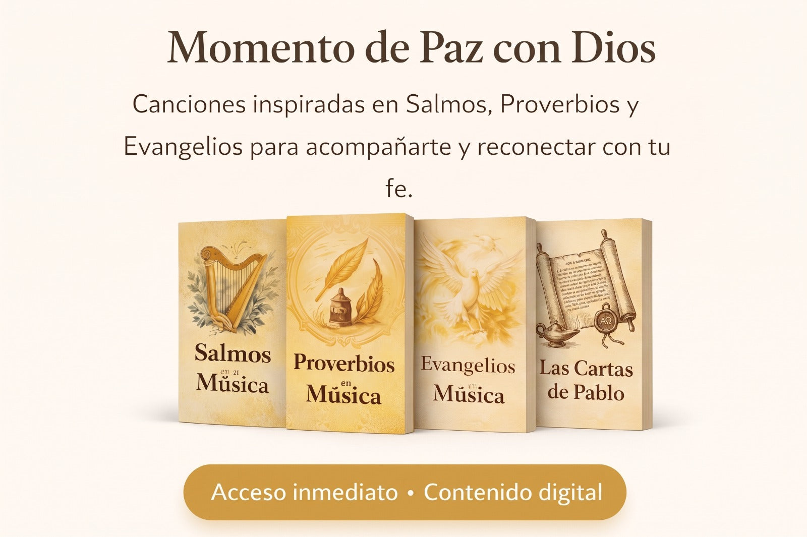 Momento de Paz con Dios " canciones y audios inspirados en la Biblia"